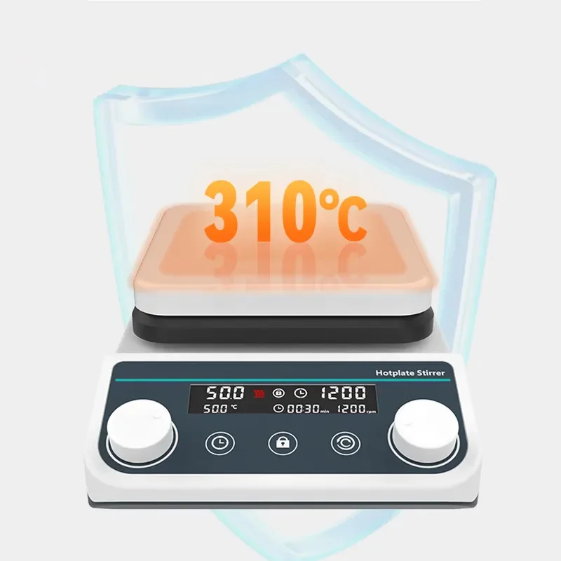 Magnetic Stirrer Hotplate - プロ仕様デジタル磁気攪拌機ホットプレート（実験室用、速度調整可能、デジタルディスプレイ付き）