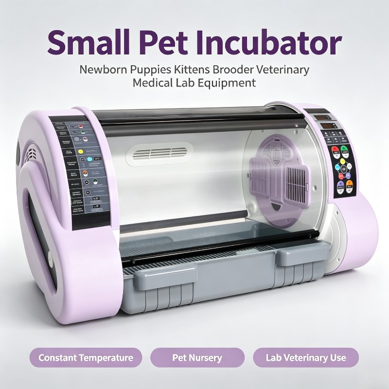 Medical Lab Equipments - 新生子の子犬や子猫用の小型ペットインキュベーター、動物育成器、獣医用医療機器、ラボ用
