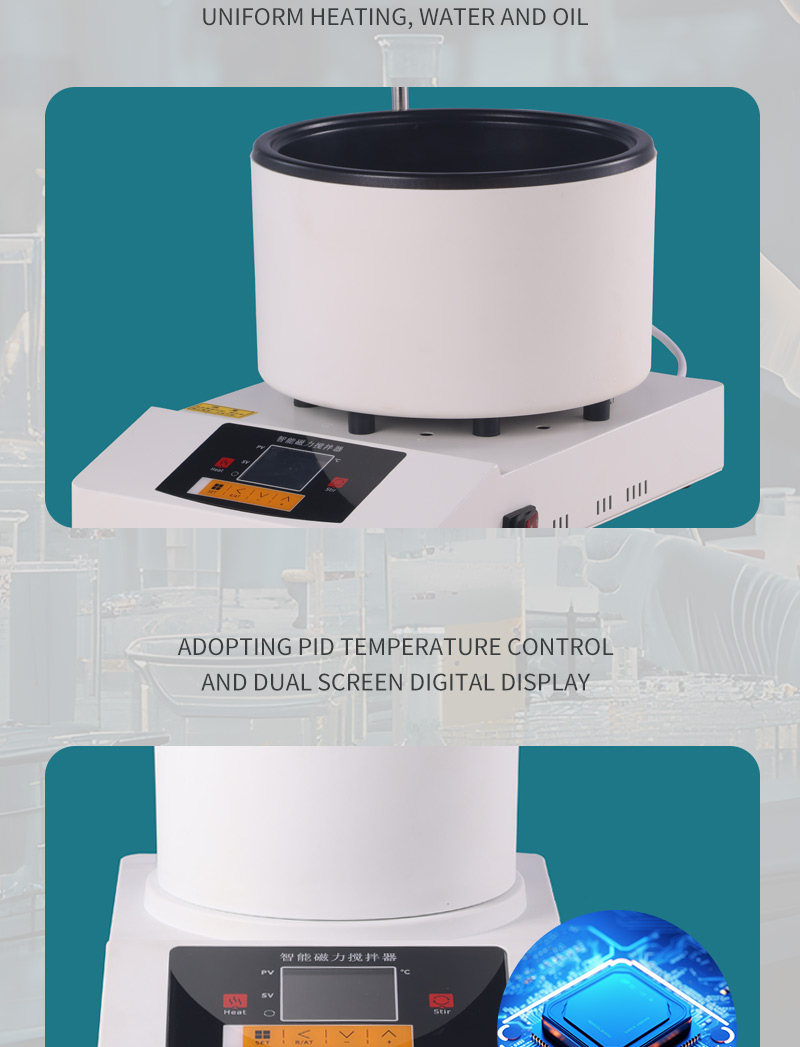 Magnetic Stirrer Hotplate - 2026年新型電気ホットプレート磁気攪拌機 | 速度と温度が調整可能な実験用磁気攪拌機