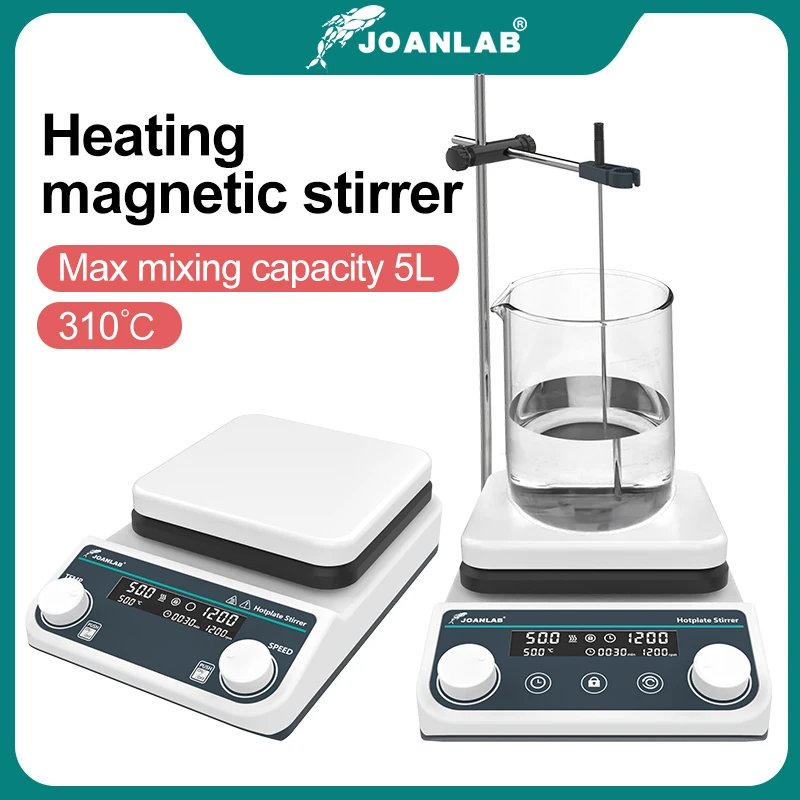 JOANLAB マグネチックスターラー実験室デジタルディスプ - Magnetic Stirrer Hotplate のレビューと価格