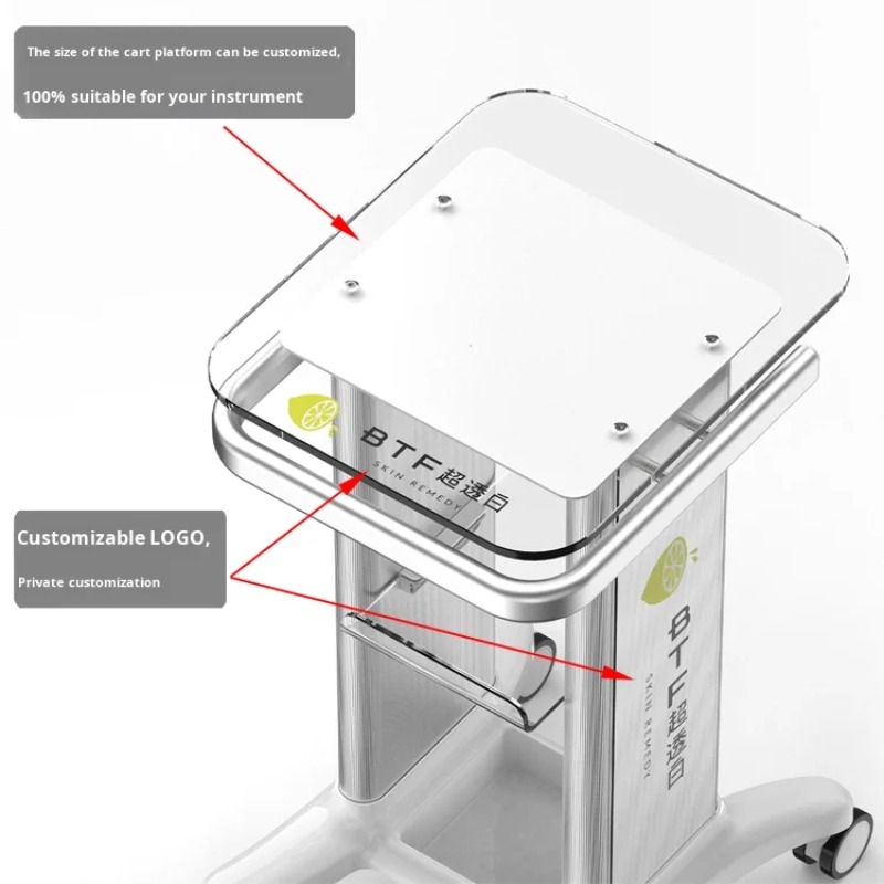 ロゴ入りモバイル医療ブラケットカート、病院救急車用実験室家具 - Medical Lab Logo のレビューと価格