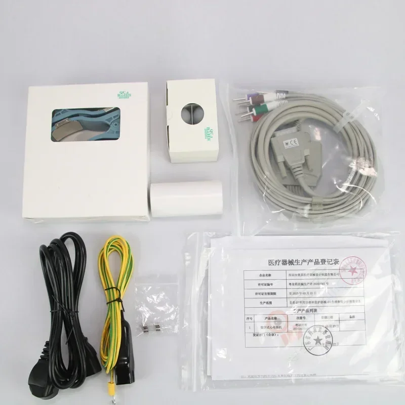 高品質で持ち運び可能な、低価格の3チャンネル12誘導心電計（ - Ekg Ecg Machine Portable のレビューと価格