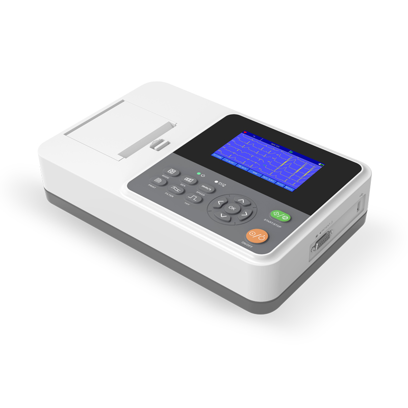 CONTEC E3 ポータブルデジタル3チャンネル12誘導心 - Ekg Ecg Machine Portable のレビューと価格