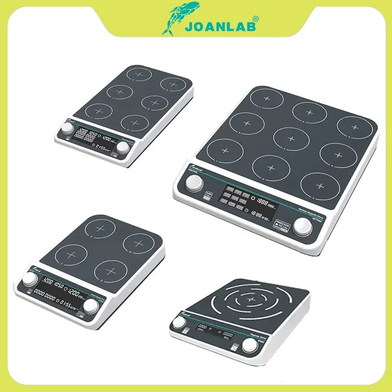 4 ステーション 6 ポジション複数磁気スターラーホットプレ - Magnetic Stirrer Hotplate のレビューと価格