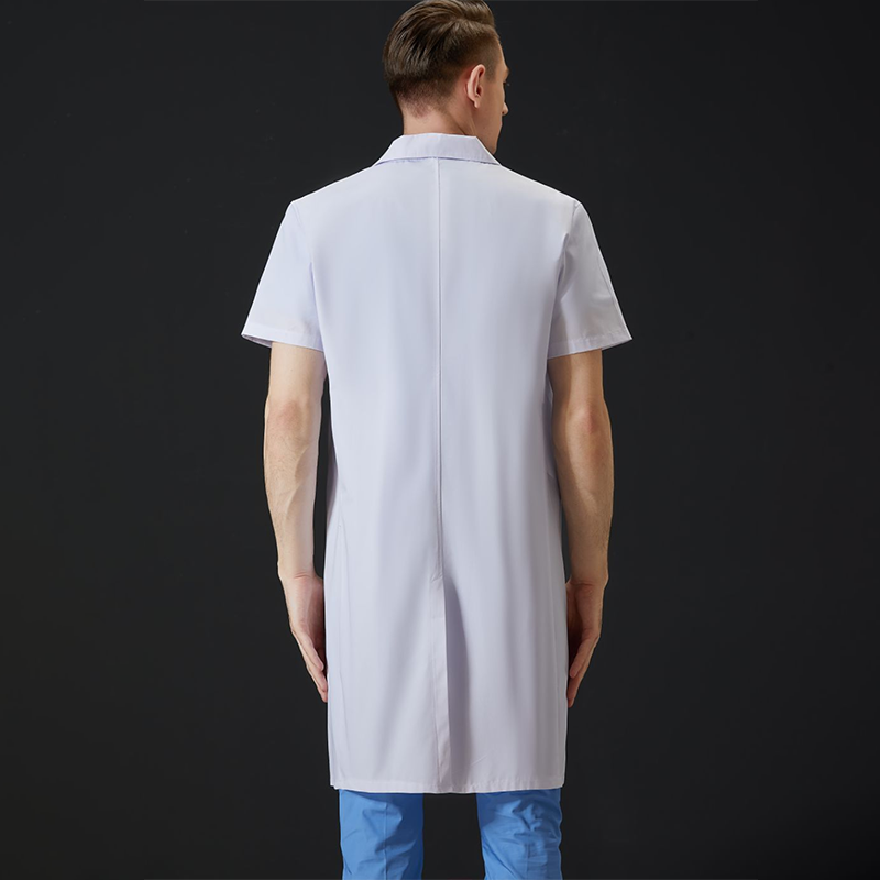 男性と女性のためのパーソナライズされた実験室のコート,医療用 - Medical Lab Logo のレビューと価格