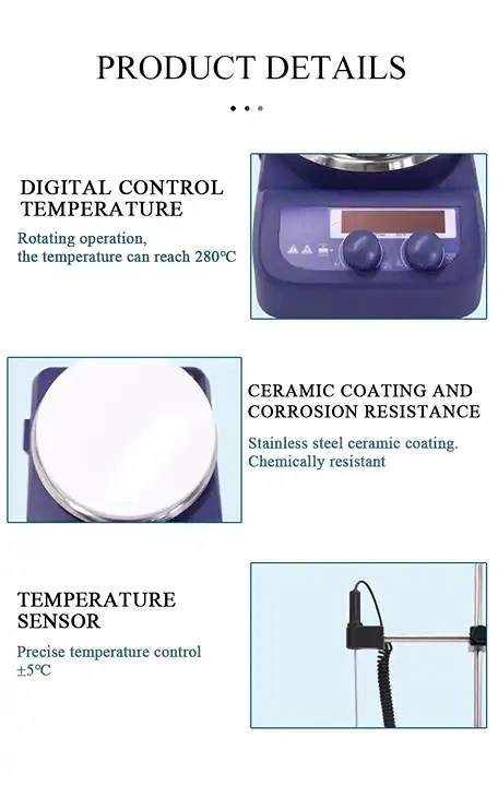 Ms-h280-pro 工業用ホットプレート加熱磁気攪拌機  - Magnetic Stirrer Hotplate のレビューと価格