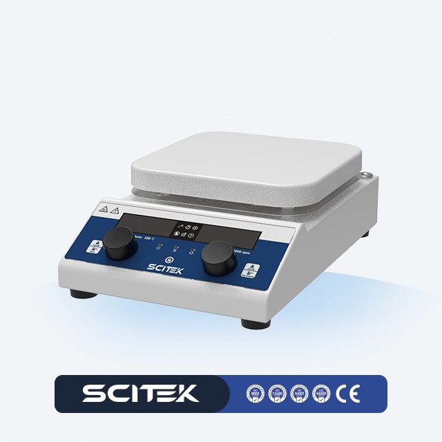ホットプレート磁気スターラー 138x138 mm 作業プレ - Magnetic Stirrer Hotplate のレビューと価格